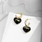Heart Drop Earrings